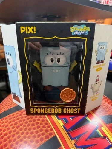 NEW Thrill Joy PIX! SpongeBob Ghost Common 1/7000 Limited Edition Super RARE !!!