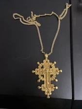 Alva Museum Replicas Cyrillic Cross Statement Pendant Smithsonian Institute
