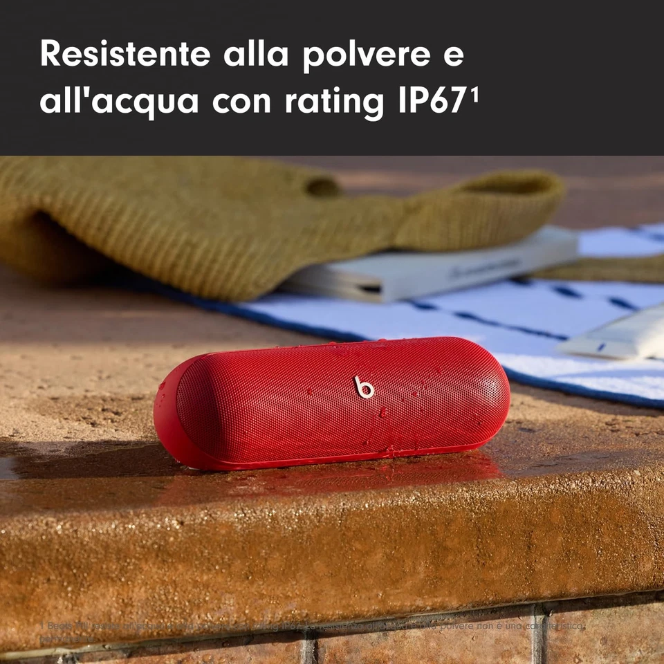 Beats Pill Altoparlante Bluetooth wireless e Caricatore portatile tramite USB C - Immagine 3 di 4