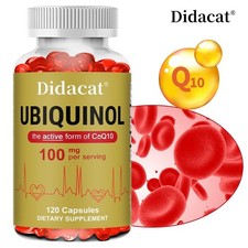 Active Ubiquinol CoQ10 100mg,Cardiovascular Health,Blood Pressure,30/60/120 …