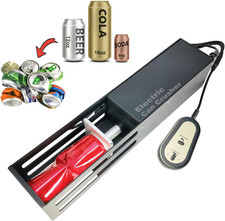 Electric Can Crusher for Recycling 12Oz&16Oz Aluminum Cans,16Oz Metal Can Crushe