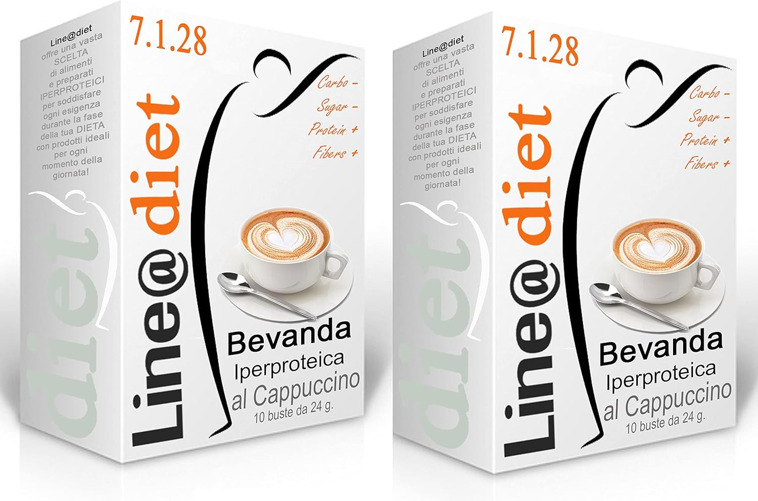 20 Preparati Proteici Cappuccino Monodose - Dimagrire con Gusto - 4