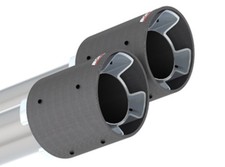 Borla For 2018-2020 Kia Stinger 2.25in Carbon Fiber Tip Kit Fits 3.3l 2.0l