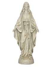 by Roman Inc., Our Lady of Grace, Garden Collection, Religious Statue, Holy F...