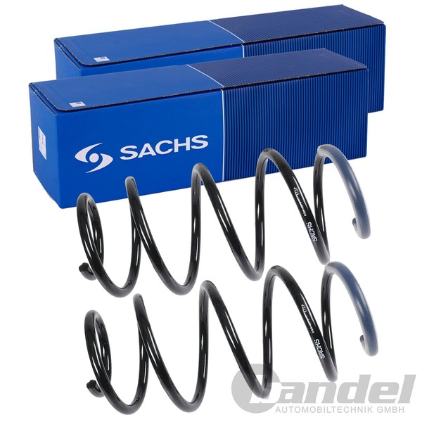 2X Sachs Fahrwerksfeder Vorderachse Passend FüR Opel Signum CC Vectra C (Z02)-image