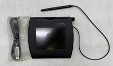 Topaz T-LBK766SE-BHSB-R SignatureGem 4x5 Pad Pen slight damage TESTED READ