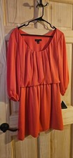 CORAL COLOR DRESS NEW WITH TAGS LARGE (CLEARANCE)