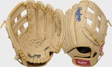Rawlings Sure Catch Youth 10.5 Kris Byrant Baseball Glove With H-Web