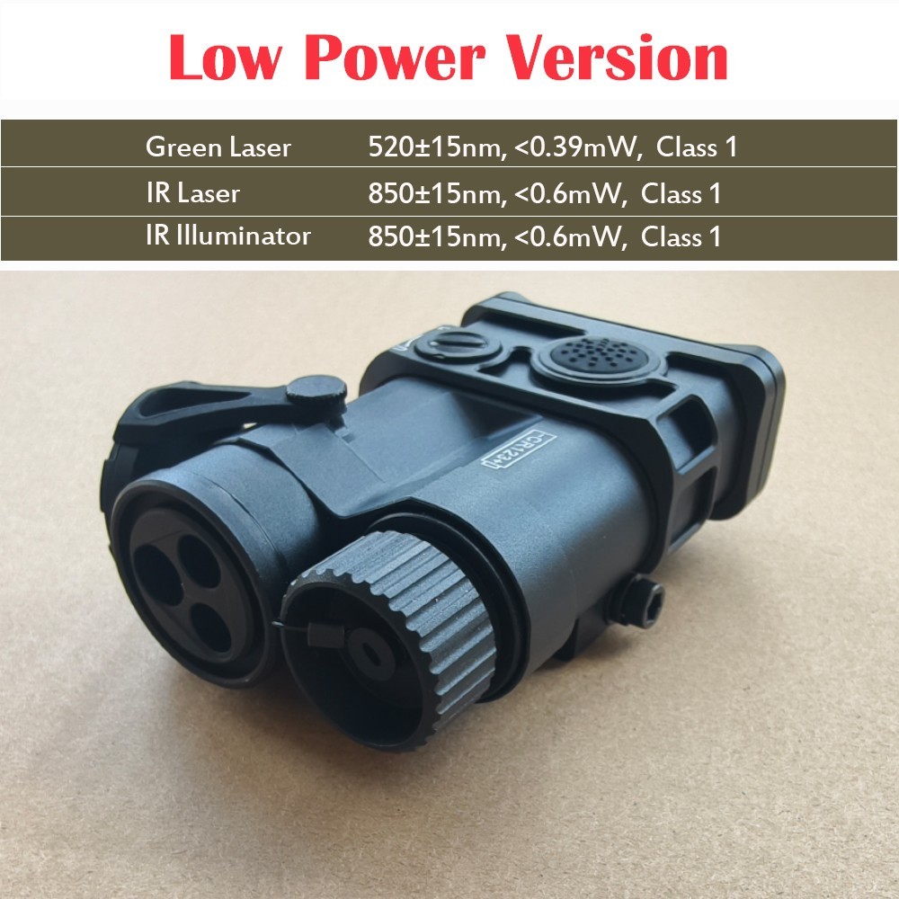Low Power Version Laserspeed M6TR Green/IR Aiming Laser/IR - Main Image