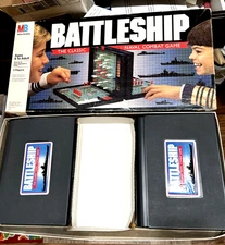Battleship CLASSIC board game Milton Bradley #4730 1990's Complete