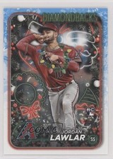 2024 Topps Holiday Variation SP Jordan Lawlar #H166 0rf