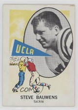 カーズ カードリー・ウォン 1961 Nu-Cards Football Stars Steve Bauwens #124 for sale | eBay