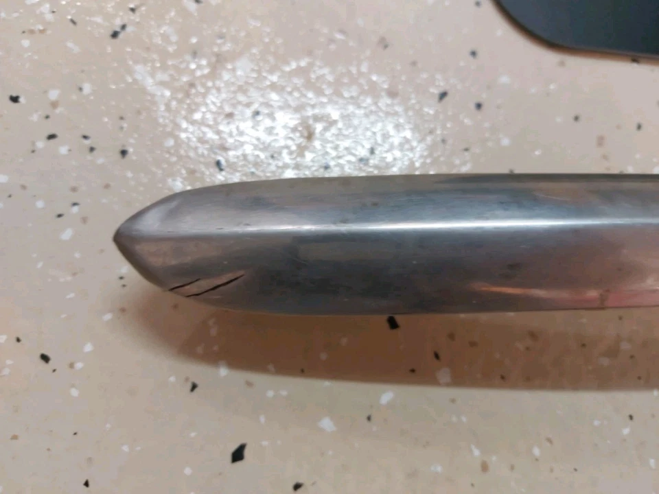 Cuadro trasero Plymouth 1958 panel moldura aleta superior 1957 Savoy Belvedere Fury Foto 2 de 4