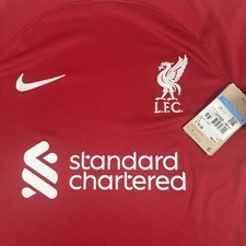 Image of Liverpool 2022/2023 Home Football Shirt Mens Medium BNWT - Genuine