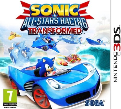 Sonic All-Star Racing: Transformed (GELÖSCHTER TITEL) /3DS *Neu & Sealed*