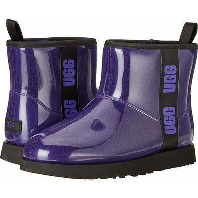 UGG Classic Clear Mini Marble Violet Night Boots Waterproof Purple Size 6