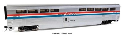 Walthers Proto ~ HO Scale ~ 85' Superliner I Diner ~ Lighted ~ Amtrak #38000