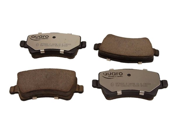 Bremsbelagsatz FÜR Volvo V70 III (135), Volvo S80 II (124) - Quaro QP7660C-image