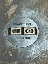 EXACT-I-CUT Metal Indicator Insert 62257  10" Craftsman Table Saw 113.29940 Etc