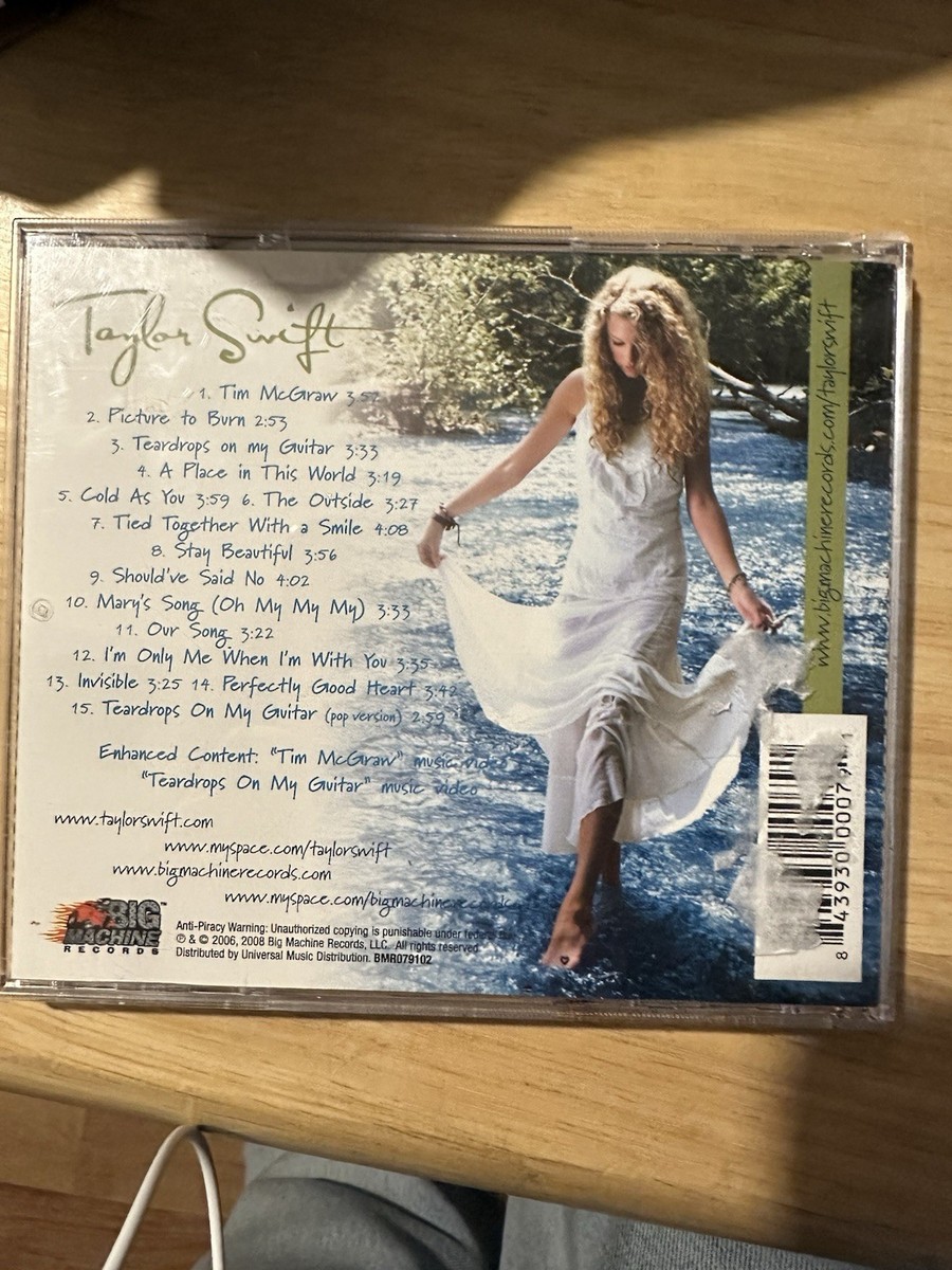 Taylor Swift by Taylor Swift (CD, Oct-2006, Big Machine Records
