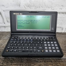 HP 95LX Palmtop Computer 512K RAM made in USA With Original Manual And Paperwork