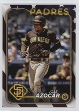 2024 Topps Series 2 Independence Day /76 Jose Azocar José Azocar #423 1qy
