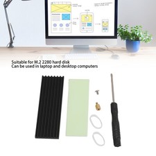 SSD Heatsink Aluminum Efficient Cooling Hard Drive Heat Sink for M.2 2280 Solid