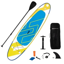 11ft Inflatable Stand Up Paddle Board SUP Surfboard W/ Leash  Backpack Paddle