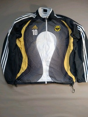 Vintage 2007 Adidas DJK Germania Wolfsburg Track Jacket Men Size L Windbreaker