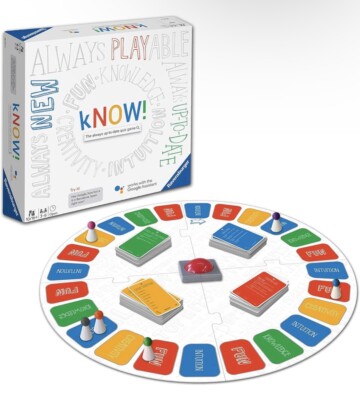 Ravensburger kNOW! Quizspiel powered by the Google Assistant Brettspiel - 26071