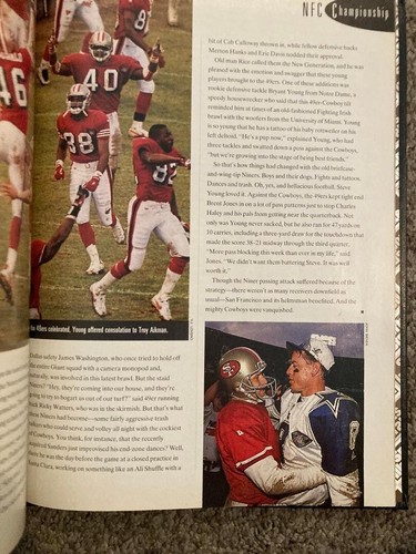 Sports Illustrated A Super Season San Francisco 49ers 1994-95 HC Collectors Ed. - Imagen 5 de 5