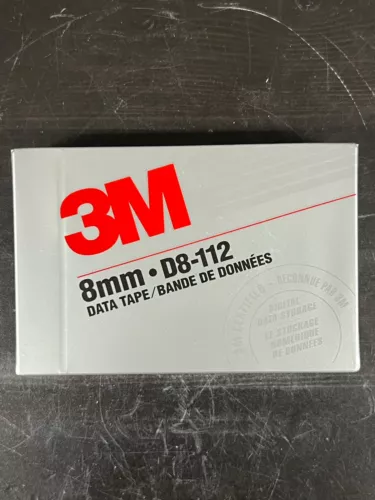 BRAND NEW -  3M 8MM D8-112 DATA TAPE - FACTORY SEALED