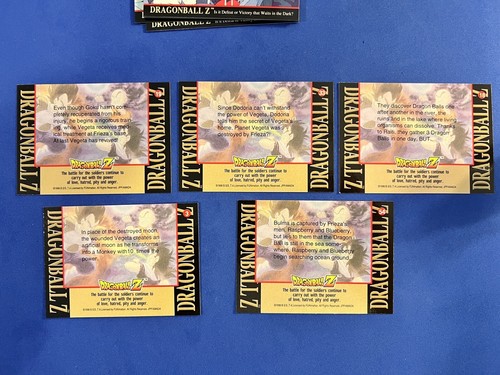 ⭐️ 1998 DRAGON BALL Z SERIES 2 15 CARDS LOT ASSORTMENT ANIME 🔥 COLLECT! - Picture 2 of 6