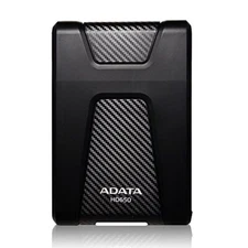 ADATA HD650 1TB Anti-Shock External Hard Drive, Black (AHD650-1TU31-CBK)