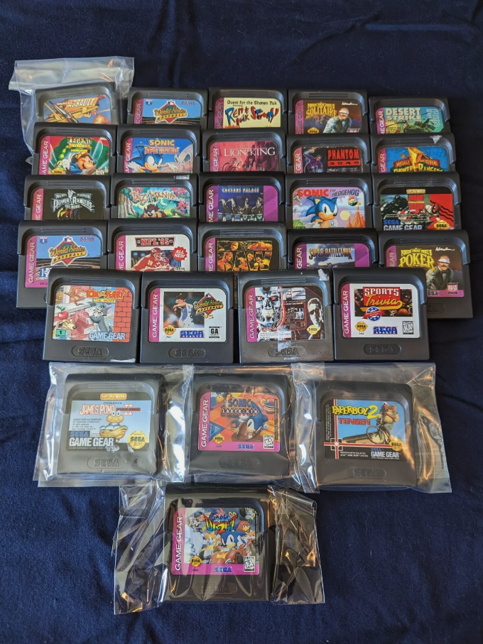 SHG - Sega Game Gear Games (MAKE A BUNDLE)(PICK YOUR GAMES
