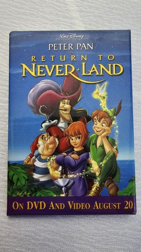 PETER PAN RETURN TO NEVERLAND PROMOTIONAL COLLECTOR PIN DISNEY