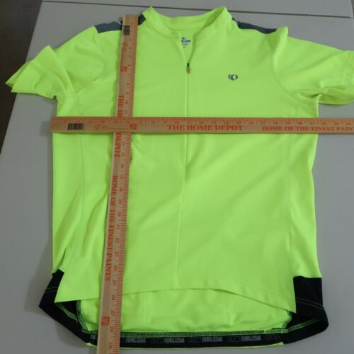 Pearl Izumi Select Cycling Jersey Mens XL Screaming Yellow High Visibility - Picture 10 of 12
