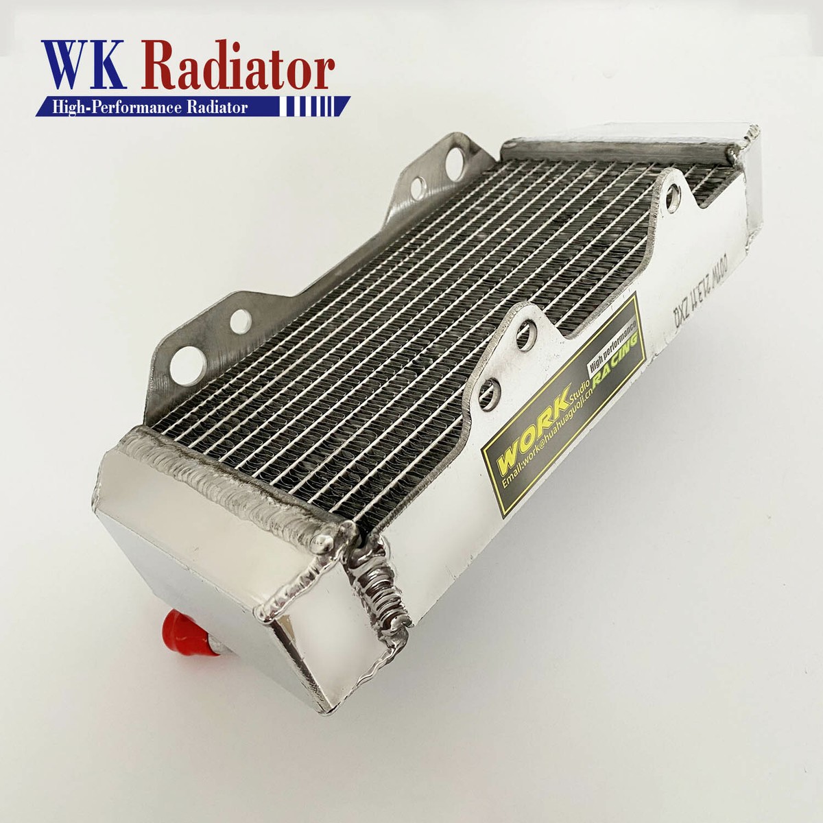 GPI Racing Aluminum Radiator + Black Hose Kit – For Honda CRF450R 2002-2004