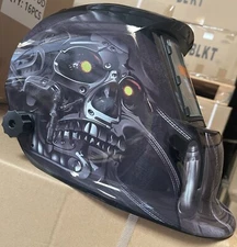 JTM Solar Auto Darkening Welding Helmet Arc Tig Mig Mask Grinding Hood@truecolor