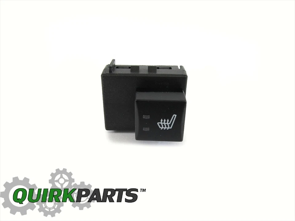 06-11 DODGE CHRYSLER RAM FRONT LEFT DRIVER SIDE HEATED SEAT SWITCH MOPAR GENUINE - Image 2 of 4