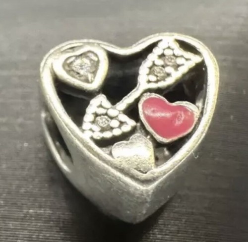 Authentic Pandora Silver Struck By Love Charm Valentine's Day Gift Set B800426 - Picture 3 of 3
