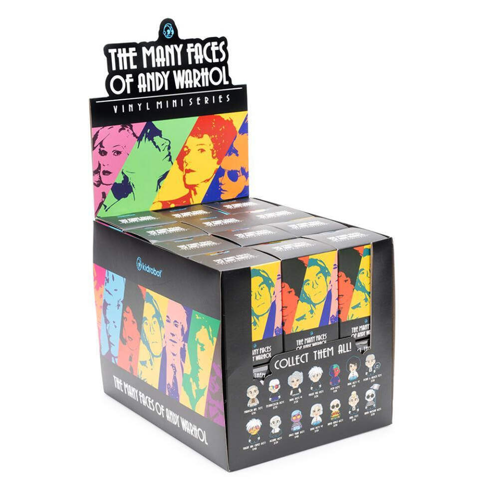 KIDROBOT x ANDY WARHOL The Many Faces of Warhol 3