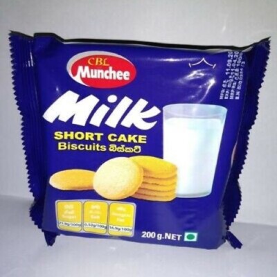 Munchee Milk short  biscuits Ceylone best for tea time sweet taste free shipping