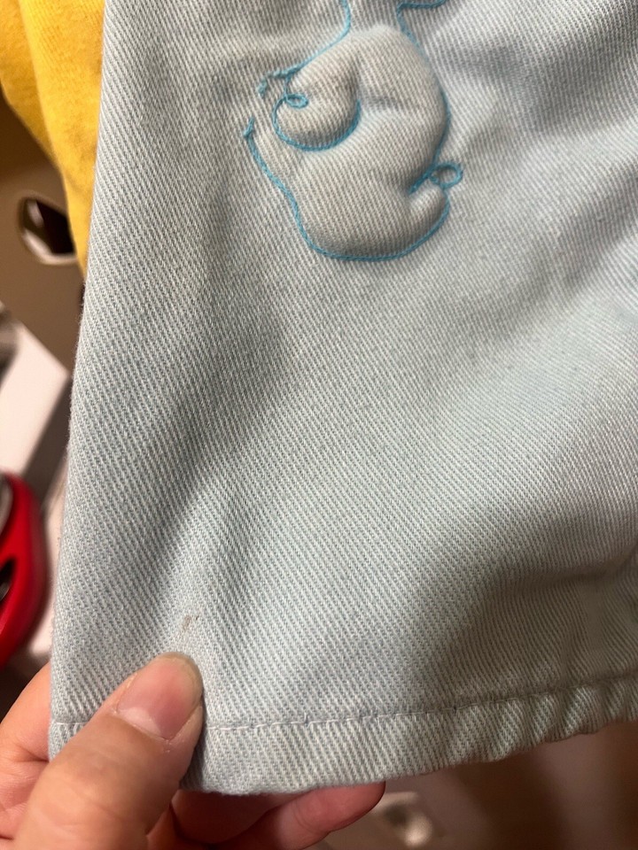 Cute Togs of New Orleans Vintage Blue Bunny Overalls 12-18 Months ...