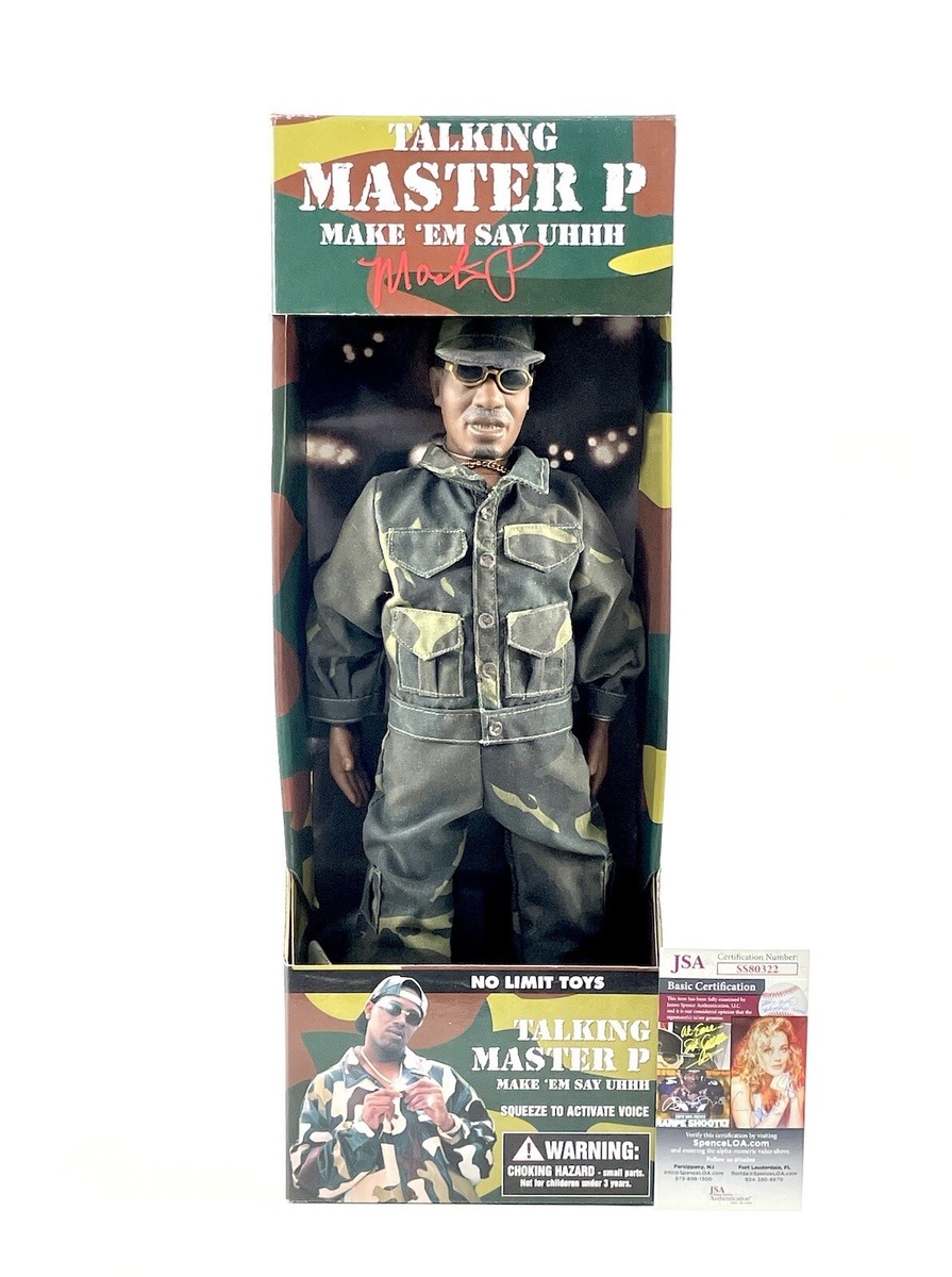 その他 Talking MASTER P Doll Action Figure Master P Signed No Limit Soldier Toys Action Figure Doll JSA COA
