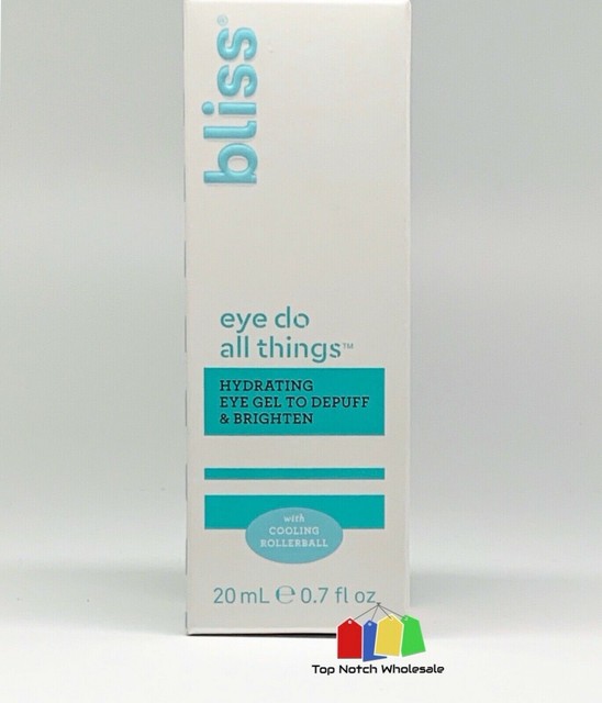 Bliss Eye Do All Things Hydrating Eye Gel Depuff & Brighten 0.7 oz eBay