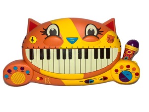 cat piano toy