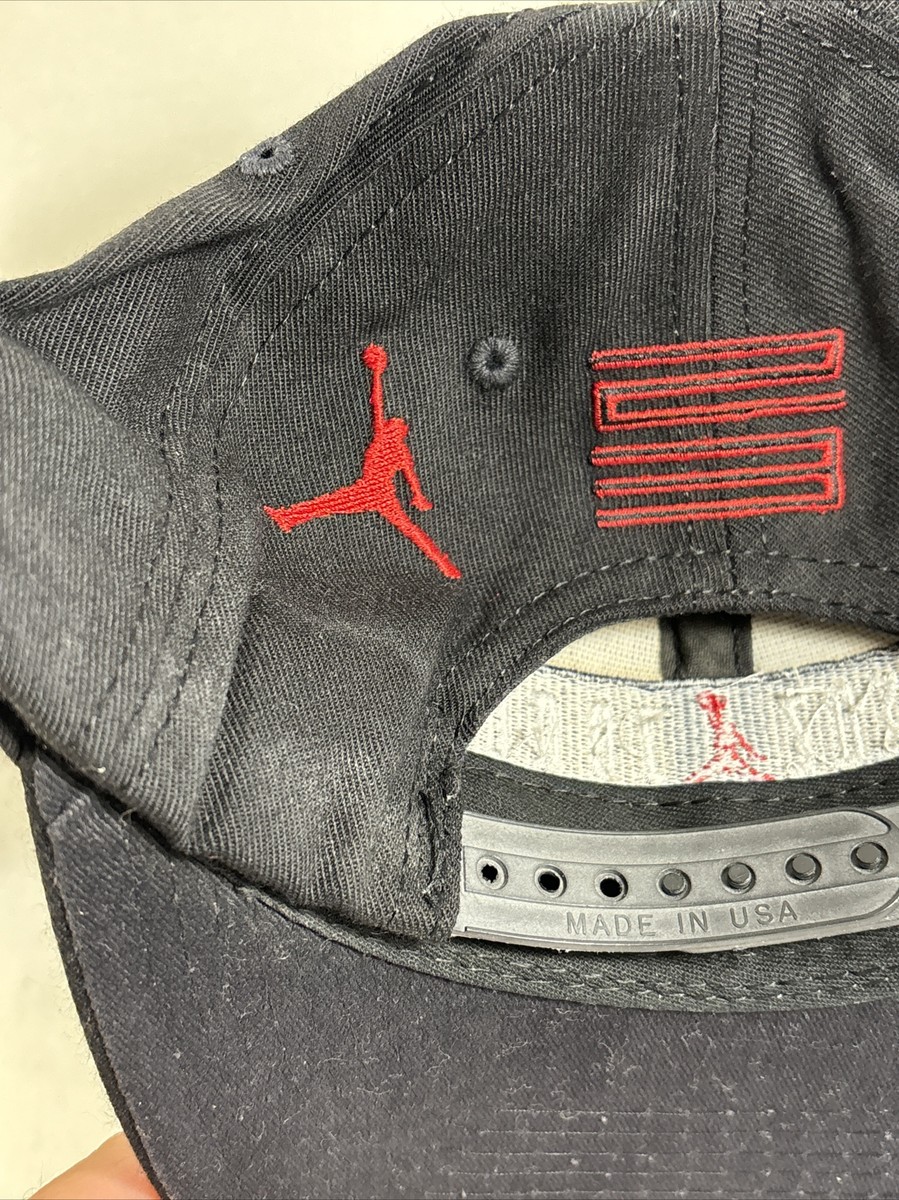 Vintage NIKE AIR JORDAN XI 11 OG SnapBack Hat Made USA 90s Vintage NIKE AIR JORDAN XI 11 OG SnapBack Hat Made USA 90s