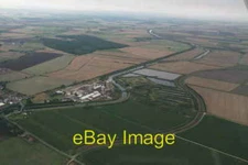 Photo 6x4 River Witham and sugar beet factory: aerial 2015 Bardney  c2015