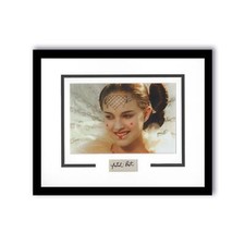 Natalie Portman "Star Wars" AUTOGRAPH Signed Custom Framed 11x14 Display B ACOA